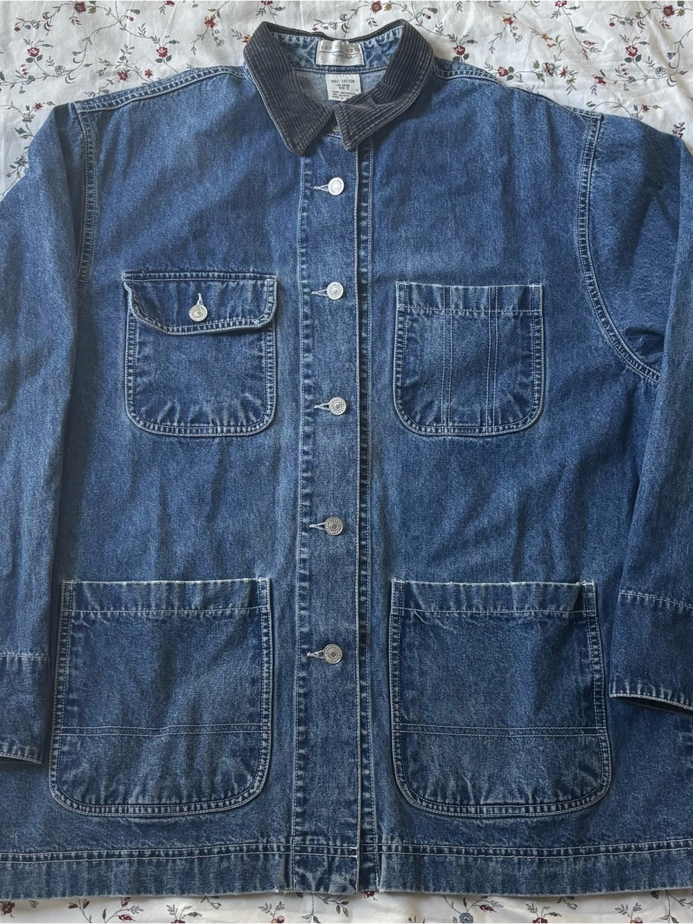 Van Heusen For Her jacket denim double pocket chore jacket